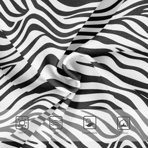 Joisal Minimalist Stripe Black White Toddler Girls Underwear 2t Cotton Panties Little Girl Animals Undies Kids Briefs3