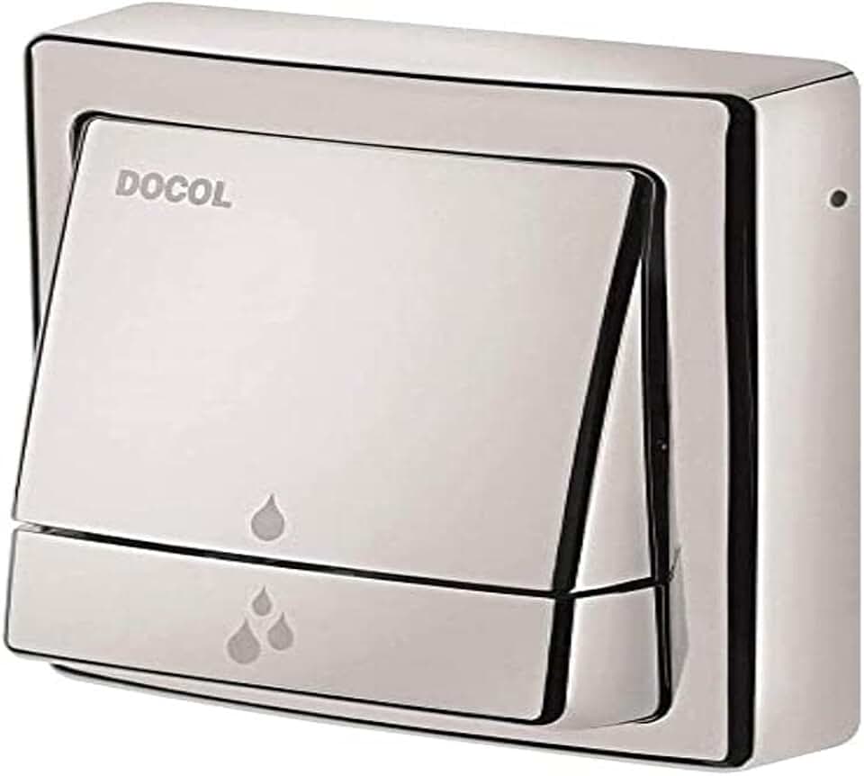 Docol Acabamento para Válvula de Descarga Square Salvágua - Cod.Novo: 90004495006 Cod.Antigo: 00449506