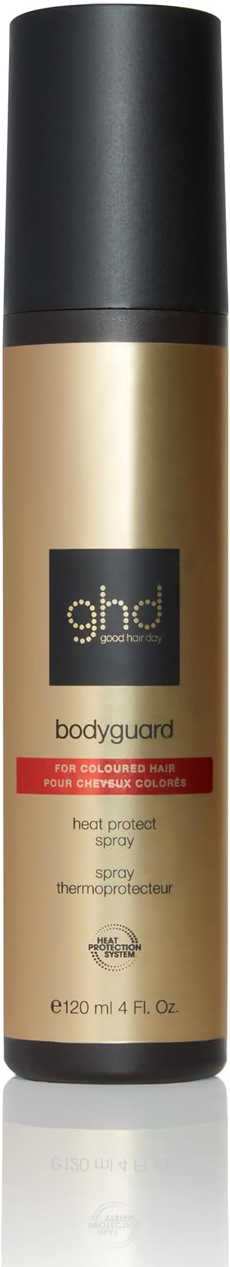 ghd Bodyguard Hair Heat Protect Spray, Lightweight Invisible Protection | For Coloured Hair, Lightweight Formula Helps Protect During Heat Styling While Keeping Hair Smooth & Shiny