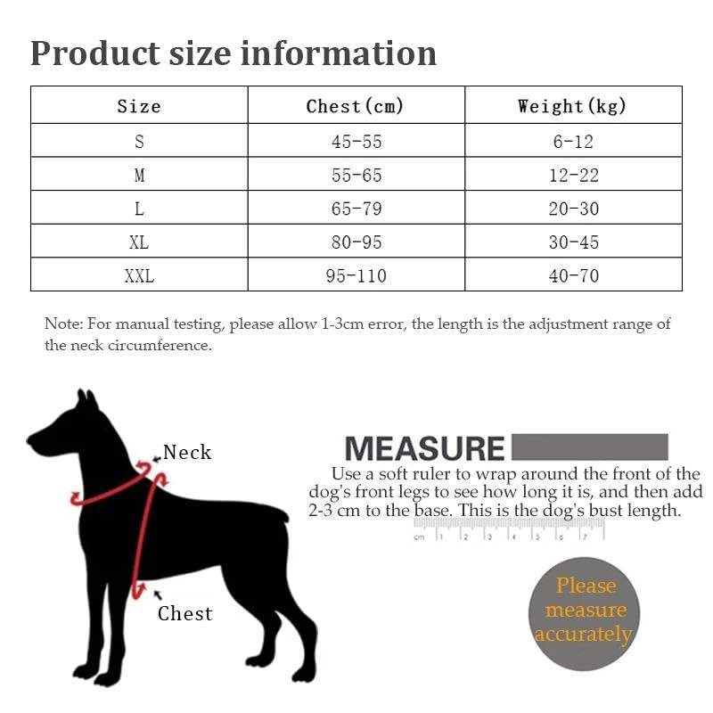 Pettorina per Cani Anti-tiro Personalizzata Pettorina per Cani in Nylon Pettorina per Animali Domestici Riflettente per Esterni Imbottitura in Rete Traspirante Nylon (Rosso XL)