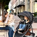 Graco Transform™ 2-in-1 Kinderwagen und Buggy in einem, ab Geburt bis ca. 4 Jahre (0 bis 22 kg), klein zusammenklappbar, mit Regenschutz und Fußsack, grau, Slate