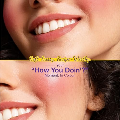 Image of Swiss Beauty Craze How You Doin'? Lip & Cheek Mud | 2-in-1 Lip & Cheek Tint | Rich Pigment | Smooth Texture | Blendable | Infused with Glycerine | 5g, Shade- 1. Playful Pink