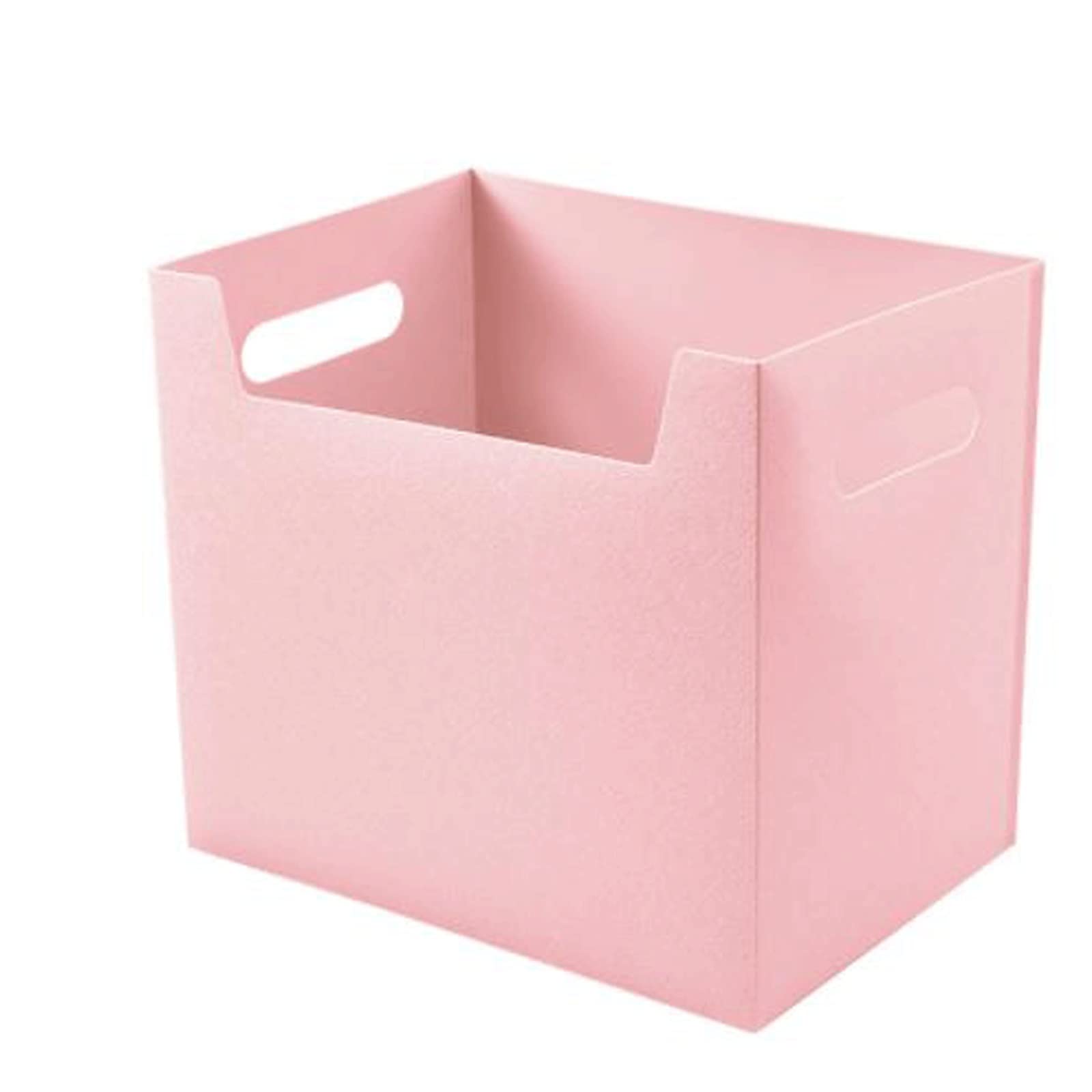 Organizer portatile per cartelle di file rosa con scatola di documenti in PP per documenti da ufficio kit di archiviazione desktop per supporti di carta e scatole di immagazzinaggio