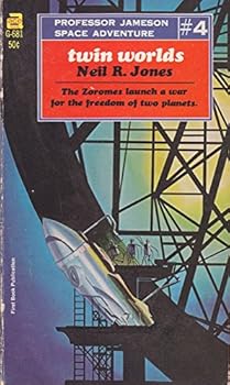 Mass Market Paperback Twin Worlds (Professor Jameson Space Adventures, Vol. 4) Book