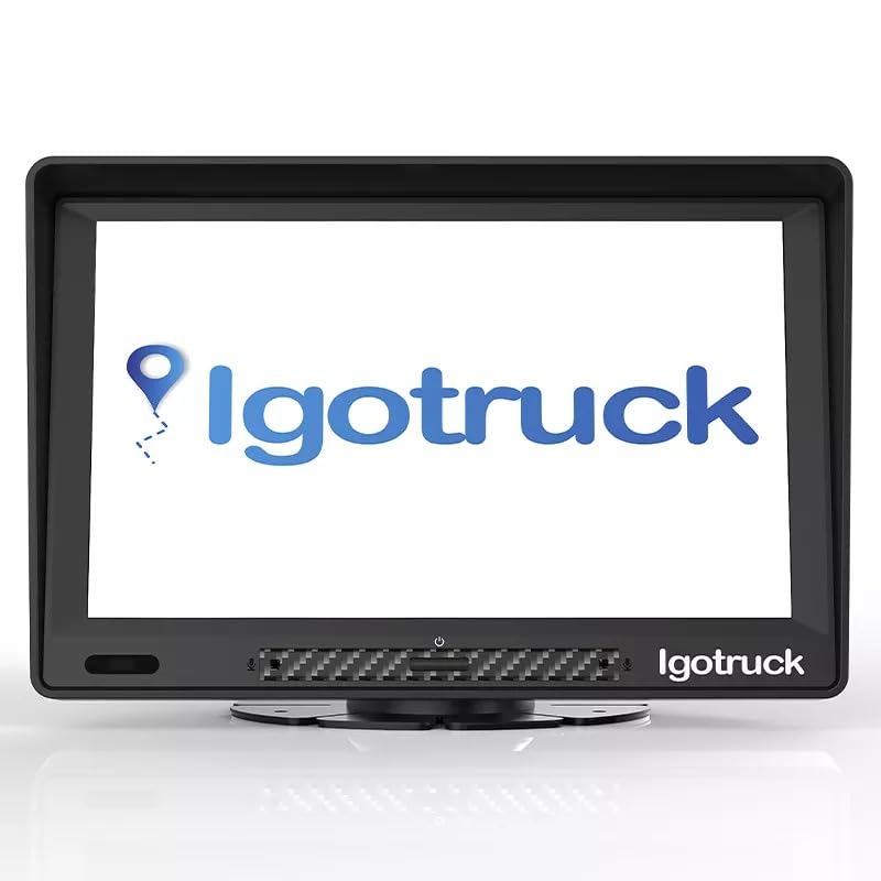 Igotruck 9' Pro Navegador GPS para Camión Profesional, Mapas Europa y Marruecos, +450.000 Puntos Interés, Actualizaciones Gratuitas, Ideal Camiones, Buses, Autocaravanas, Furgonetas Reparto