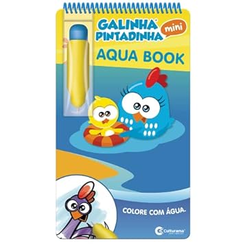 Capa do livro AQUA BOOK GALINHA PINTADINHA