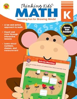 Paperback Thinking Kids’ Math , Grade K Book