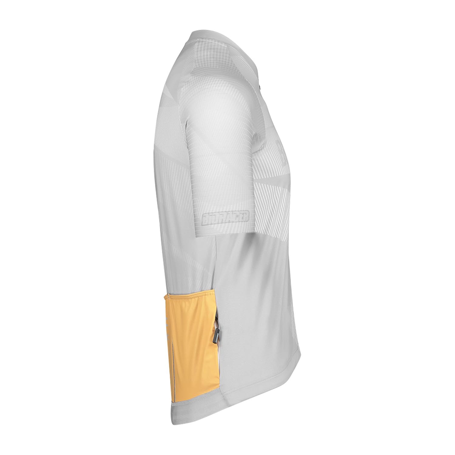 Bioracer Icon Radtrikot Sommer Herren, Grau, Kurzarm, atmungsaktives Gewebe, aerodynamische Passform, Größe S