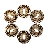 Utilisations multiples : la conception de la plaque de serrure est polyvalente et peut être utilisée à diverses fins, par exemple sur des tiroirs, des armoires, ou même comme élément décoratif sur les murs, dans la décoration d’une chambre, ou comme insert métallique pour serrure