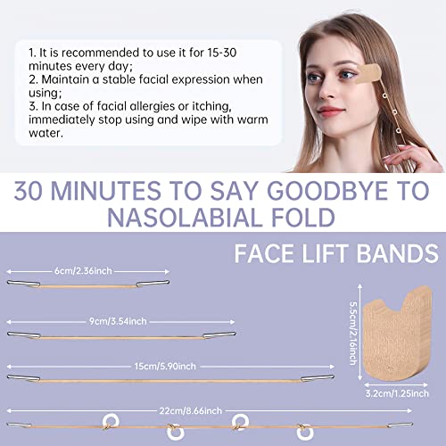 Fitas de rugas para olhos, fitas faciais, pés de galinha, adesivos para levantar os olhos, bandas de