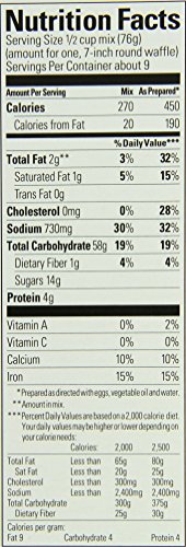 Krusteaz Light And Crispy Blueberry Belgian Waffle Mix, 24 Ounce (Pack Of 12) #TOP5