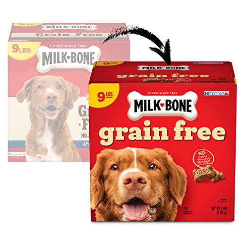 Milk-Bone Grain Free Dog Biscuits, 9 Pound Box #TOP15