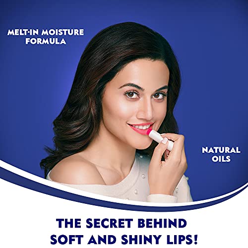 Image of NIVEA Lip Balm, Pink Guava Shine, 4.8g