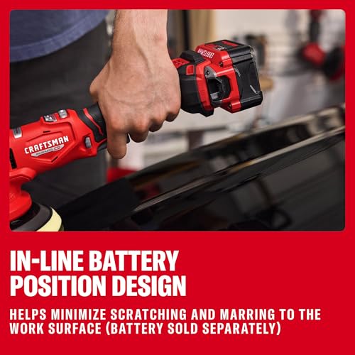 CRAFTSMAN 5 in. Cordless Polisher