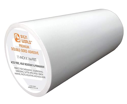 La mejor cinta de doble cara permanente ultra fina para artes, manualidades, fotografía, álbumes de recortes, rasgón a mano, respaldo de papel,