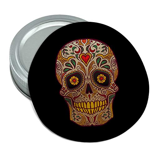 Skull Day of the Dead Southwestern Round Rubber Non-Slip Jar Gripper Lid Opener