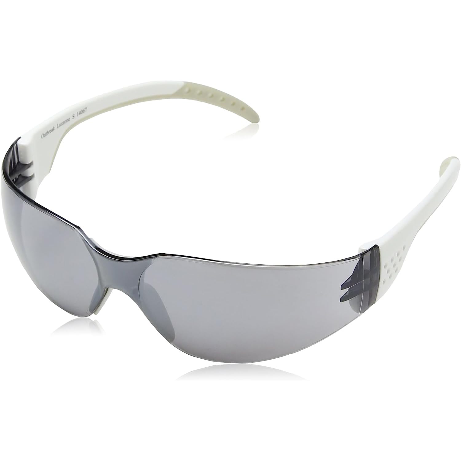 Sportbrille von Swisseye, Outbreak Luzzone S, white/grey mit Scheiben in smoke FM