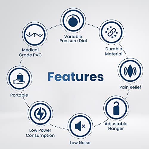 Dr Trust Air Mattress Anti Decubitus Air Pump and Bubble Mattress (Brown)