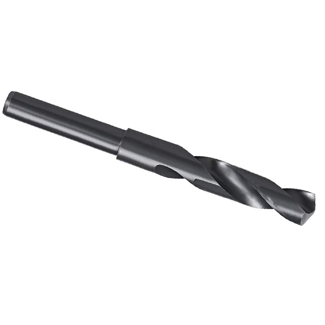 Yoohey 16mm Reduced Shank Drill Bit, 5/8 HSS Drill Bit with Black Oxide, High Speed Stewel Drill Bit for Metal Aluminum Plate Stainless Steel Wood Plastic Copper Drilling