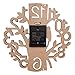 UMI. Essentials Reloj de Pared Silencioso en Forma de árbol