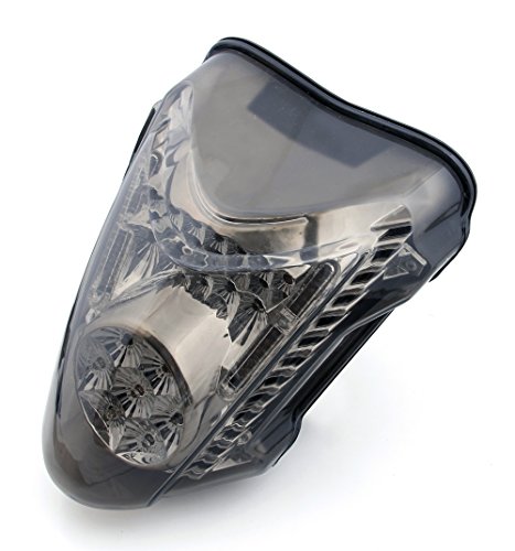 Areyourshop Integrated LED TailLight Turn Signals For Suzuki GSXR 1300 Hayabusa 2008-2020, Smoke