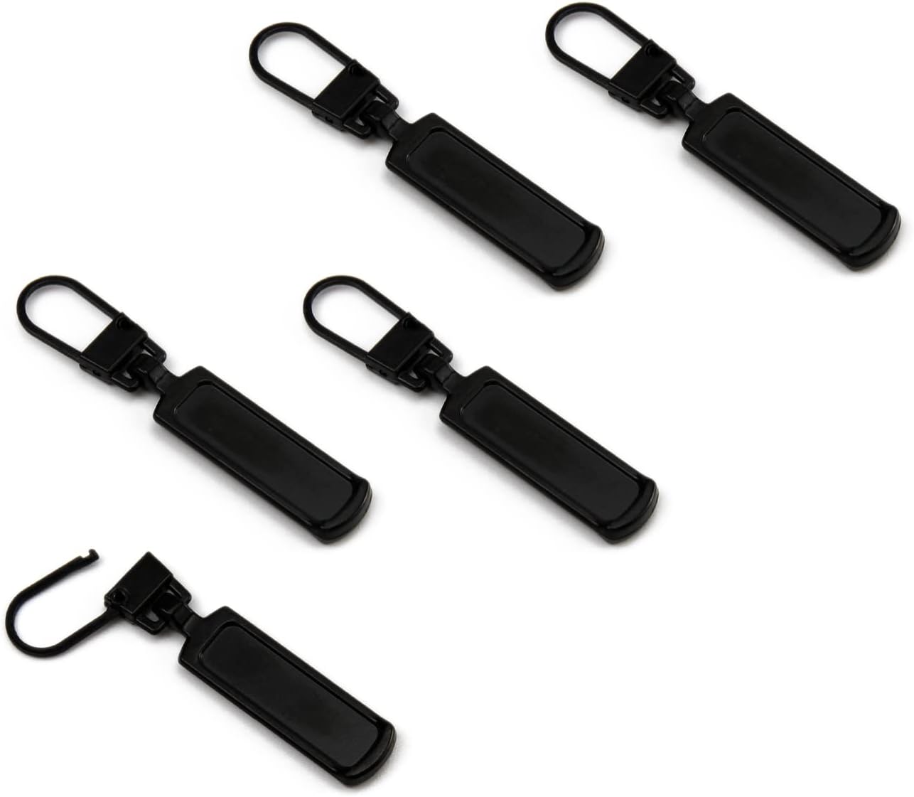 TOPASION Metal Zipper Pull Replacement for Small Holes