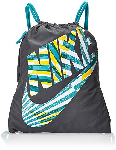 NIKE Heritage Gymsack - Gfx 1, Dark Grey/Cabana/White, Misc