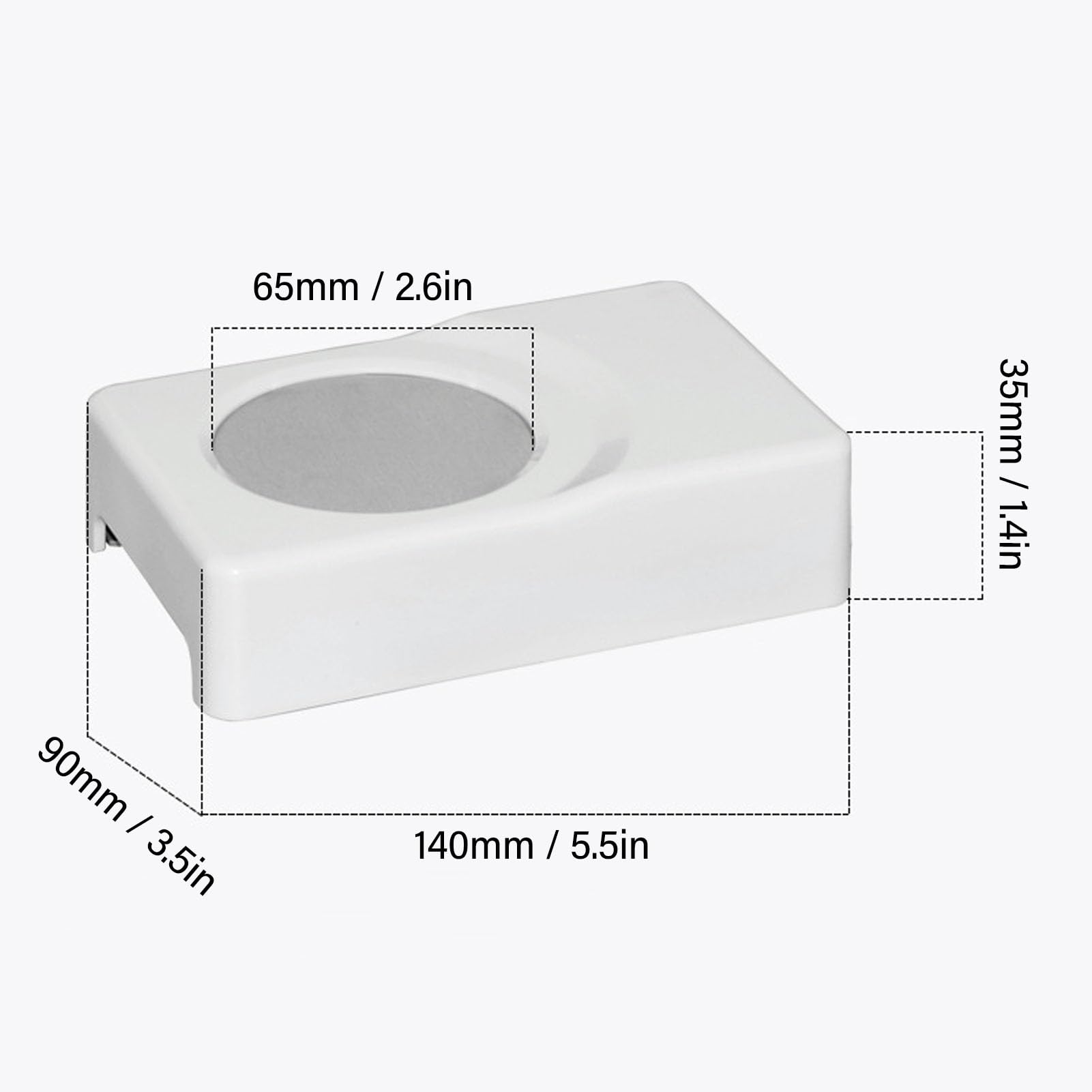 Raffreddatore per bevande, 140 x 90 x 35 mm, alimentato tramite USB, doppio uso, da 10 °C a 45 °C, compatto, versatile, per casa, auto, ufficio