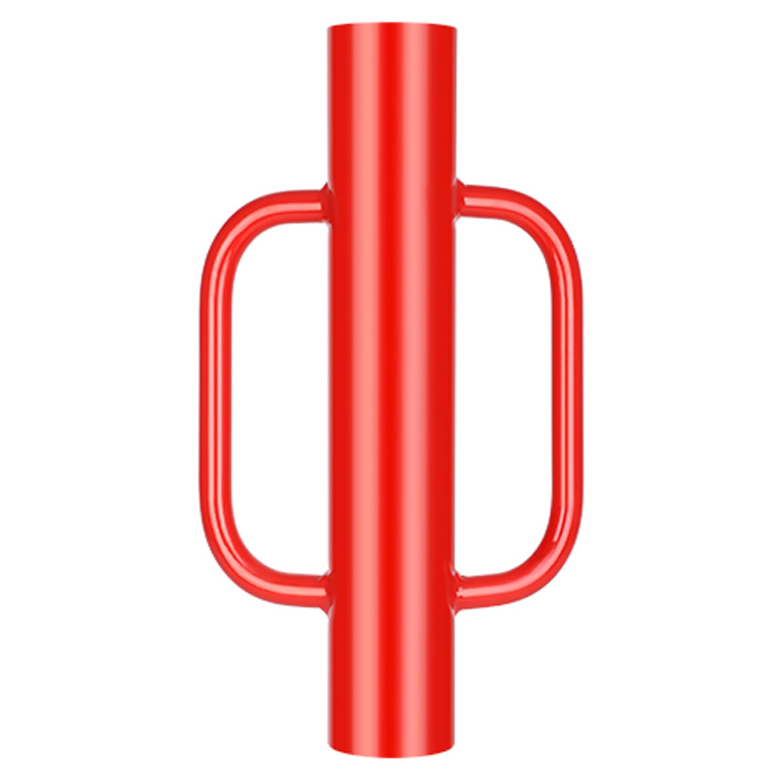 Gtongoko 12LB T Post Driver with Handles Heavy Duty Fence Post Driver Post Pounder for T-Posts，U Channel，Metal Post and Sign Post Pole Driver Tool,17 Inch Red