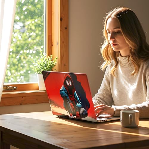 Image of NoWorries Laptop Skin for 15.6 & 14 Inch Laptop | Motivational, Superhero, Sports & Graphic Design Laptop Sticker Wrap | Premium Vinyl Laptop Cover (2Superhero, 15 x10inches)