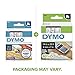 DYMO Standard D1 43613 Labels for LabelManager Label Makers, 1/4