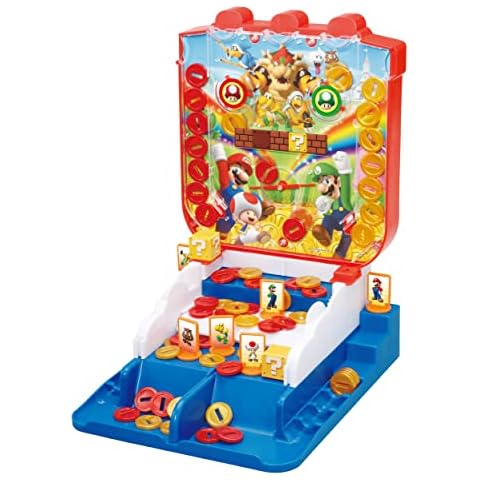 Super Mario Coin Pusher Game by Epoch Games Cover