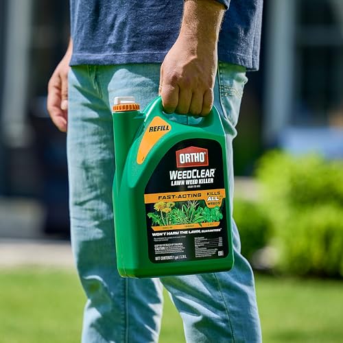 Image of Ortho WeedClear Lawn Weed Killer Ready-to-Use, Refill, Kills Crabgrass, Dandelion and Clover, 1 gal.