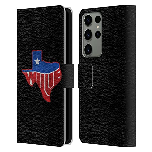 Carcasa Samsung Galaxy S23 Ultra de Willie Nelson tipo libro con proteccion integral anticaidas 1