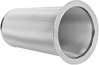 Vista 1 de Filtro para cafetera de café frío para jarra de boca ancha de 1 cuarto de galón 32 onzas, café helado, té y fruta, acero inoxidable 304 de grado
