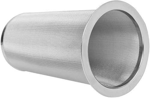 Filtro para cafetera de café frío para jarra de boca ancha de 1 cuarto de galón  32 onzas, café helado, té y fruta, acero inoxidable 304 de grado