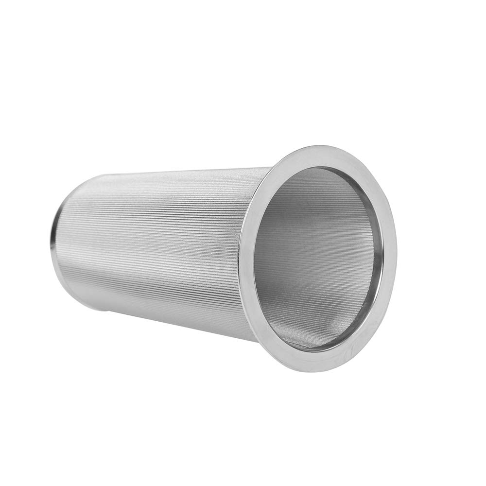 Cold Brew Coffee Maker Filter for 1Quart/32ounce Wide Mouth Mason Jar-Iced Coffee&Tea&Fruit Maker-Food grade 304 Stainless Steel coffee Filter-Free silicone seal gasket&Coffee Scoop.(Jar NOT Included)