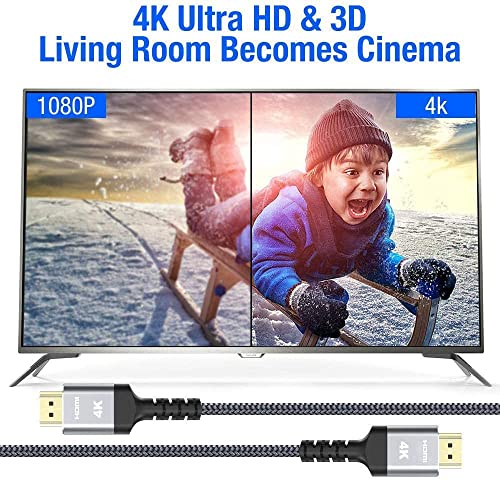 Image of Highwings Long HDMI Cable 50FT 4K HDR High Speed HDMI 2.0 Cables