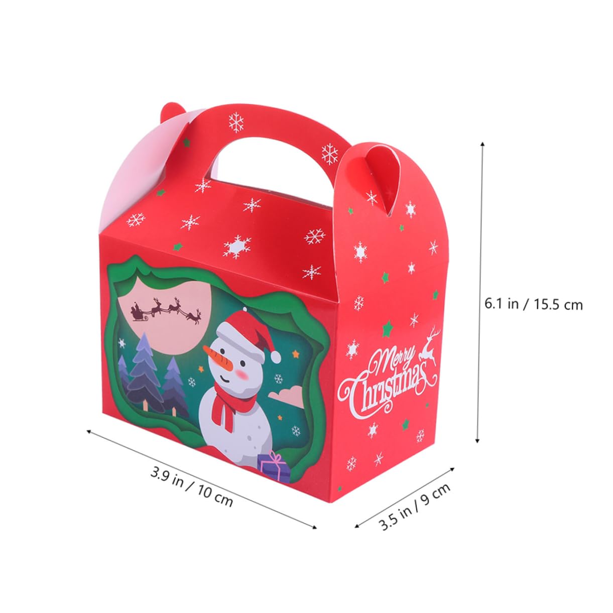 Cabilock 3 Juegos Cajas Navideñas Cajas Para Ropa Para Galletas Navideñas Para Camisas Para Para Dulces os Contenedores Para Dulces Uds * 3