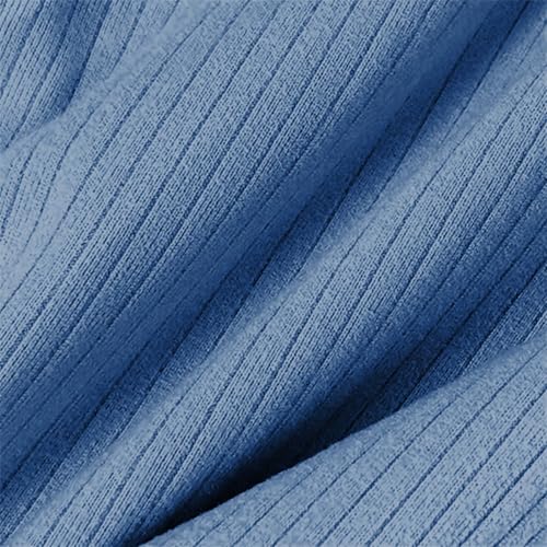 Kids Boys Girls Long Sleeve T-Shirt Crewneck Ribbed Athletic Shirt Toddler Comfy Base Layer Soft Fall Teenager Sweaters4