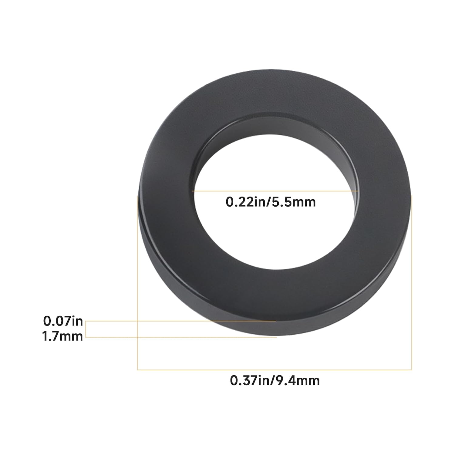 10-Pack 108-98-10 Fuel Bowl Screw Gasket,Compatible with Holley Carburetors that Specify 108-98, Reusable Nylon Sealing Washers