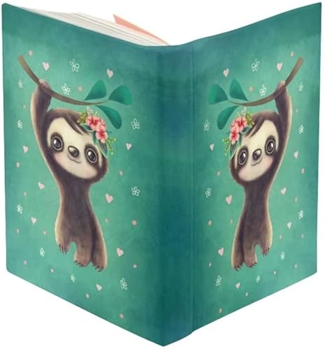 Miniatura 4 de Yiekeluo Fundas de libro con diseño de flor de cerezo rosa, funda elástica de 9 x 11 pulgadas, adecuada para la mayoría de libros de tapa dura,