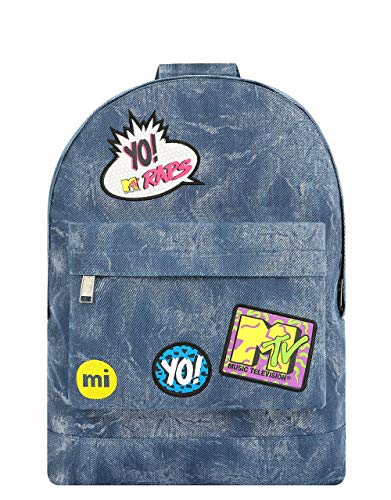 Mi-Pac Mi-pac - Zaino Mtv casual, 41 cm, Acid Wash (Blu) - 740743-S01