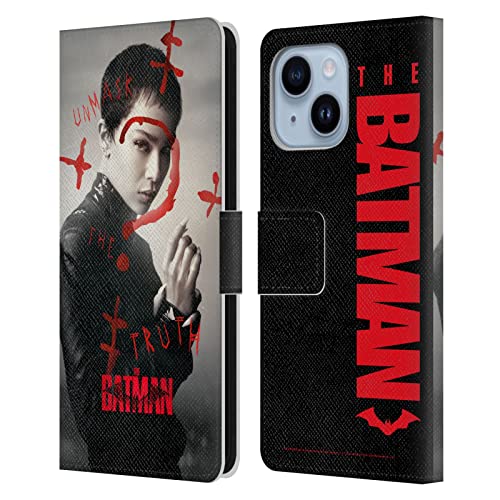 Étui portefeuille iPhone 14 Plus Catwoman The Batman en cuir