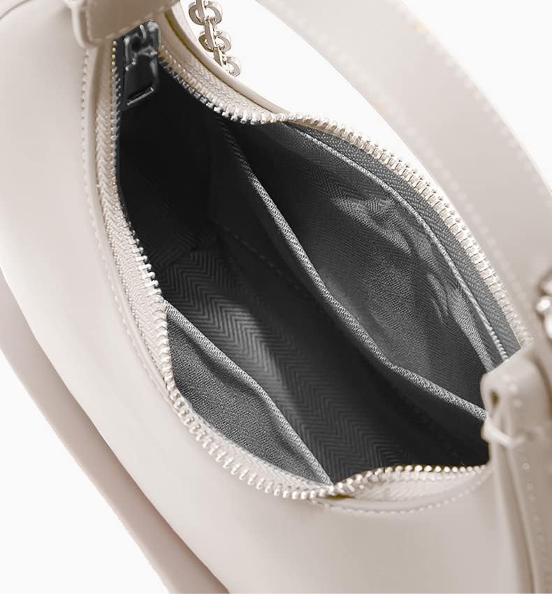 Miniatura 5 de Bolso de hombro con media luna, bolso de cuero para axilas, bolso de hombro para mujer, bolso vintage, bolsa de negocios, bolsa de ocio