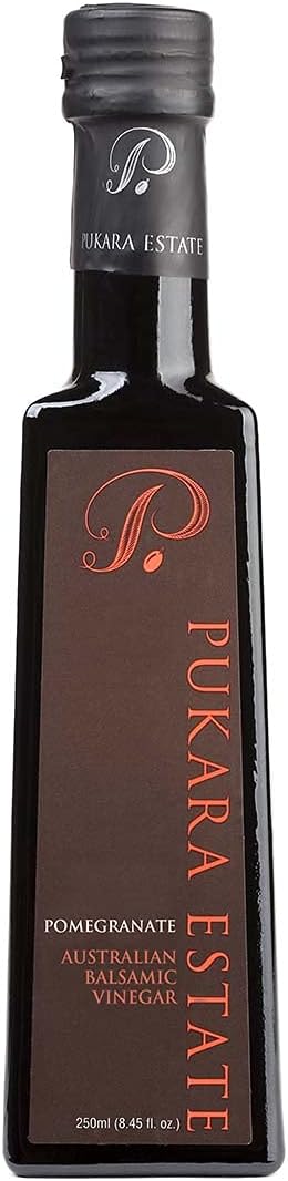 Pukara Estate Pomegranate Balsamic Vinegar, 250ml - Naturally Infused with essential oils