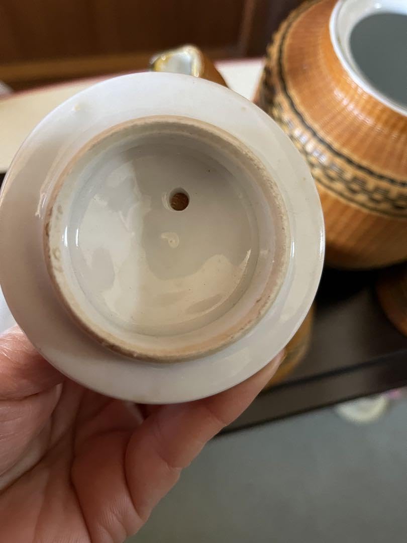 Amazon.co.jp: アンティーク 茶器セット 煎茶道具 中国茶器 竹細工 