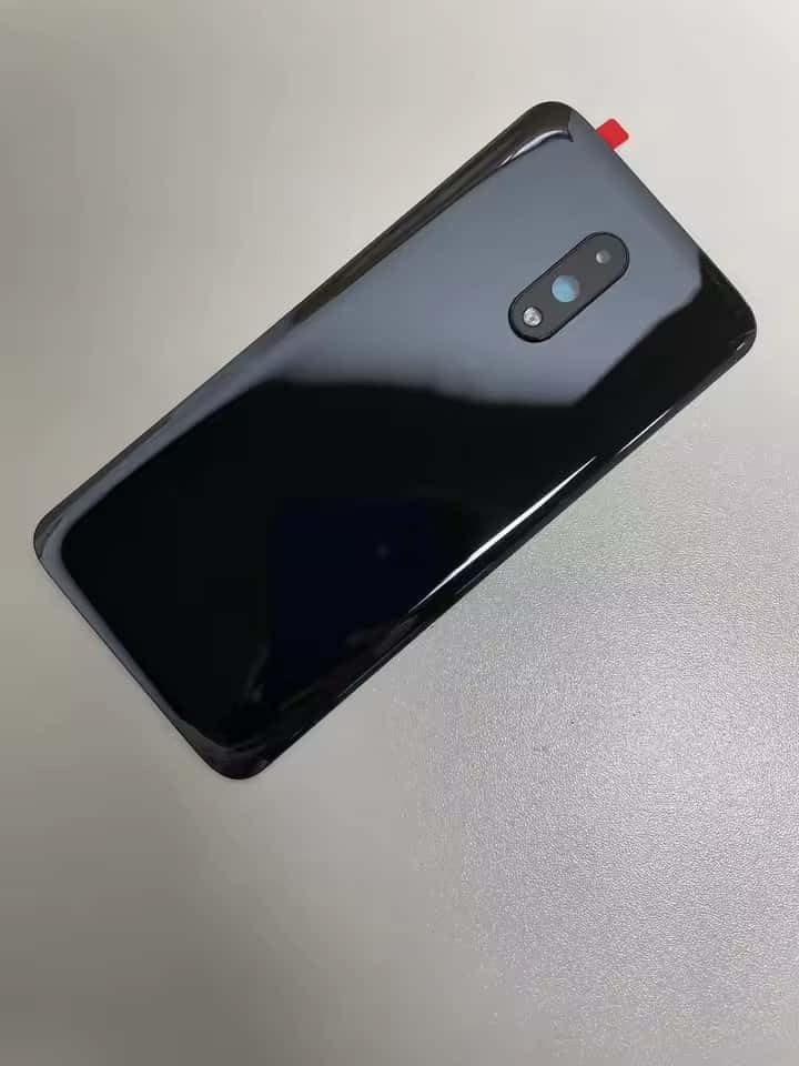 YOOOKOOO Compatible Rear Back Cover for Oneplus 7 – Battery Door Housing Replacement Part (Mirror Gray)