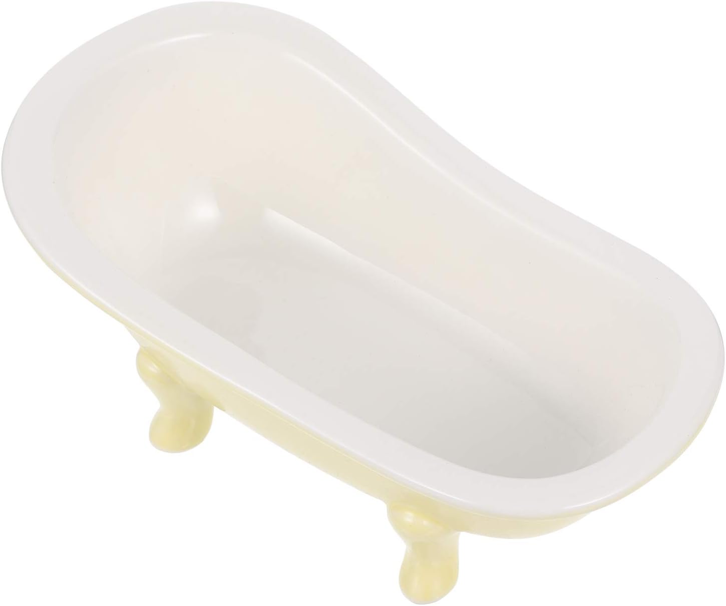 Hemoton Taza de cerveza, taza de whisky, cuenco de postre de cerámica, plato de helado en forma de bañera, 6.8 fl oz, platos pequeños de