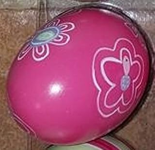 Department 56 Painted Ceramic Easter Eggs Patterned (Pink Flowers)